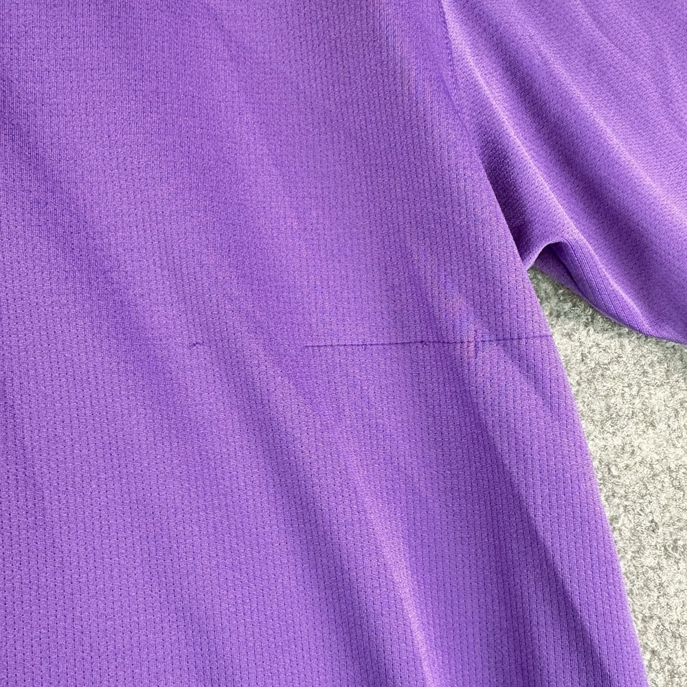 PGA Tour LSU Tigers Polo Shirt Men's XL Purple Gold Embroidered NCAA Golf - Picture 3 of 8
